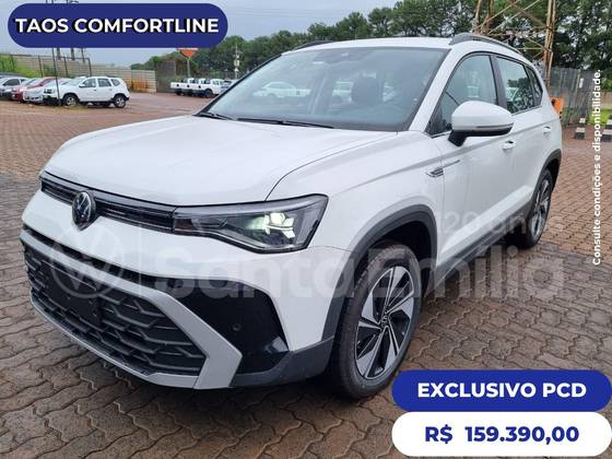 VOLKSWAGEN TAOS 1.4 250 TSI TOTAL FLEX COMFORTLINE AUTOMÁTICO VOLKSWAGEN TAOS 1.4 250 TSI TOTAL FLEX COMFORTLINE AUTOMÁTICO